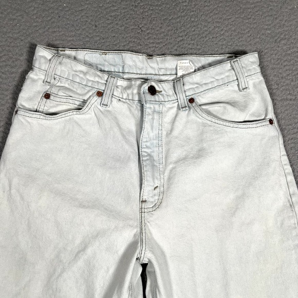 Levis Shorts Mens 30 Blue 550 Vintage Orange Tab Relaxed Fit Denim Jorts USA 90s - Picture 2 of 13